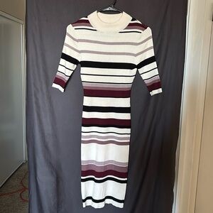 Charlotte Russe sweater dress multi color